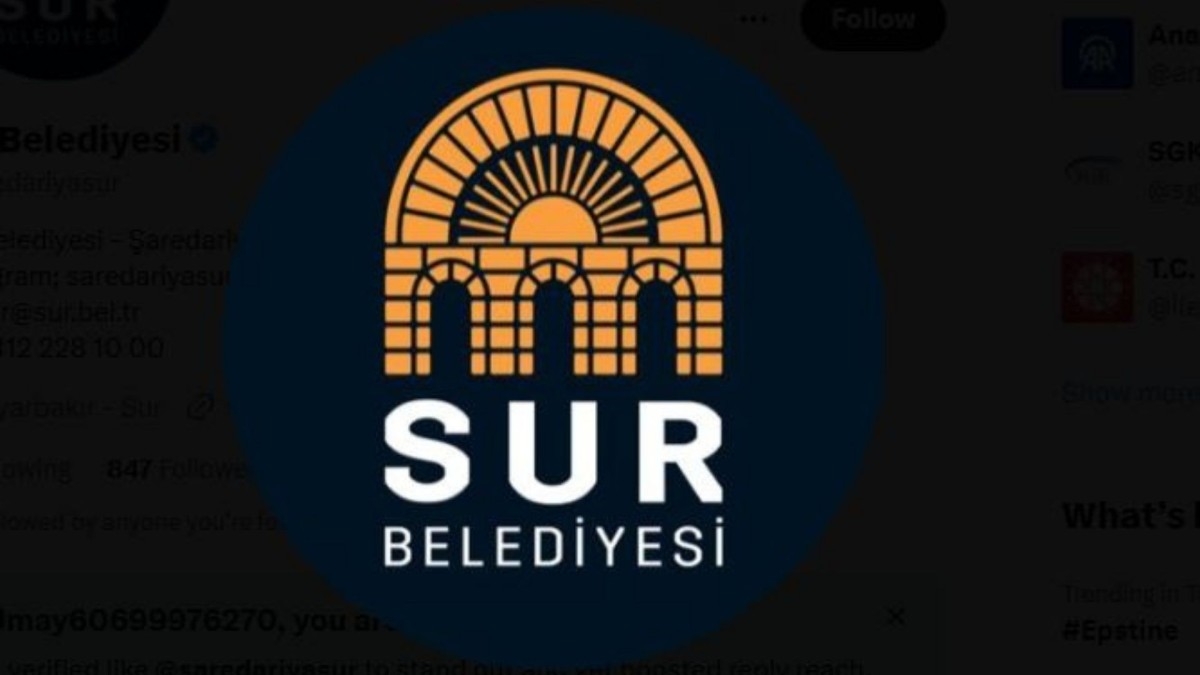 Sur Belediyesi’nden logo açıklaması: Kurumsal karışıklık nedeniyle değişikliğe gidildi
