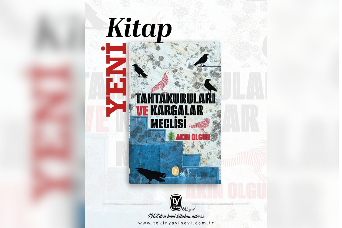 Akın Olgun’dan yeni kitap: ‘Tahtakuruları ve Kargalar Meclisi’