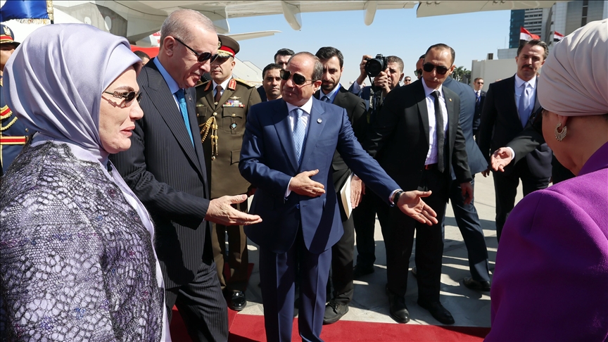 Cumhurbaşkanı Erdoğan Mısır’da