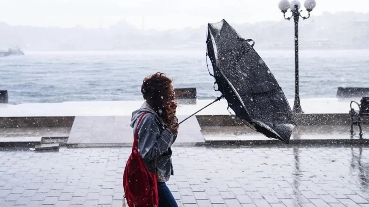 Meteoroloji’den kuvvetli yağış ve fırtına uyarısı