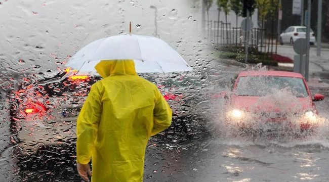 Meteoroloji’den 20 il için sarı kodlu uyarı: Kuvvetli yağış ve fırtına