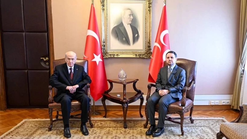 Akın Gürlek’ten Devlet Bahçeli’ye ziyaret