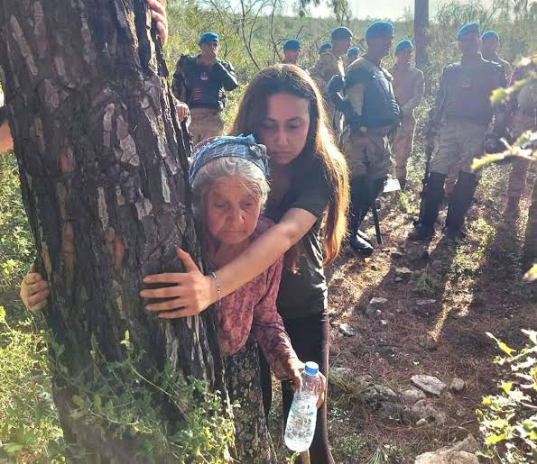 Akbelen direnişçisi İkizköylü Esra Işık adliyeye sevk edildi