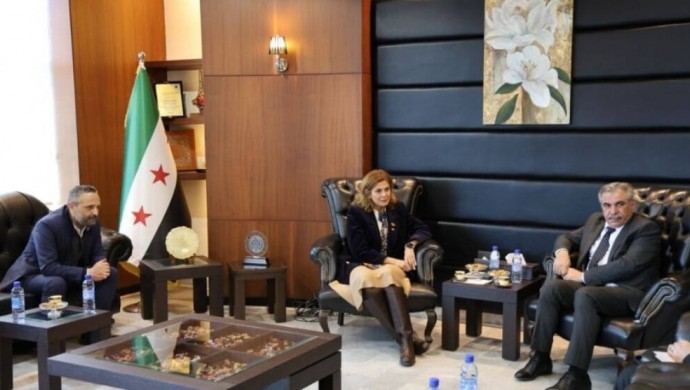 Haseke Valisi Suriye Geçici Hükümet’in yetkilileriyle görüştü