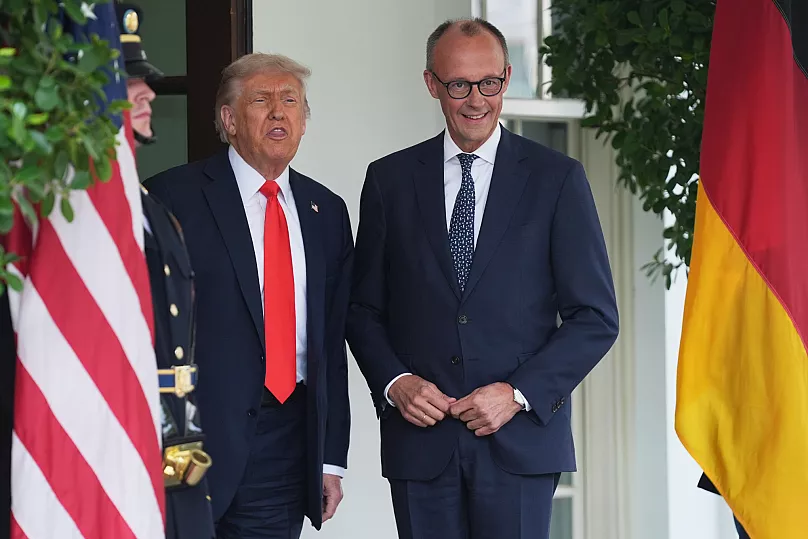 Almanya Başbakanı Merz, Trump ile görüştü