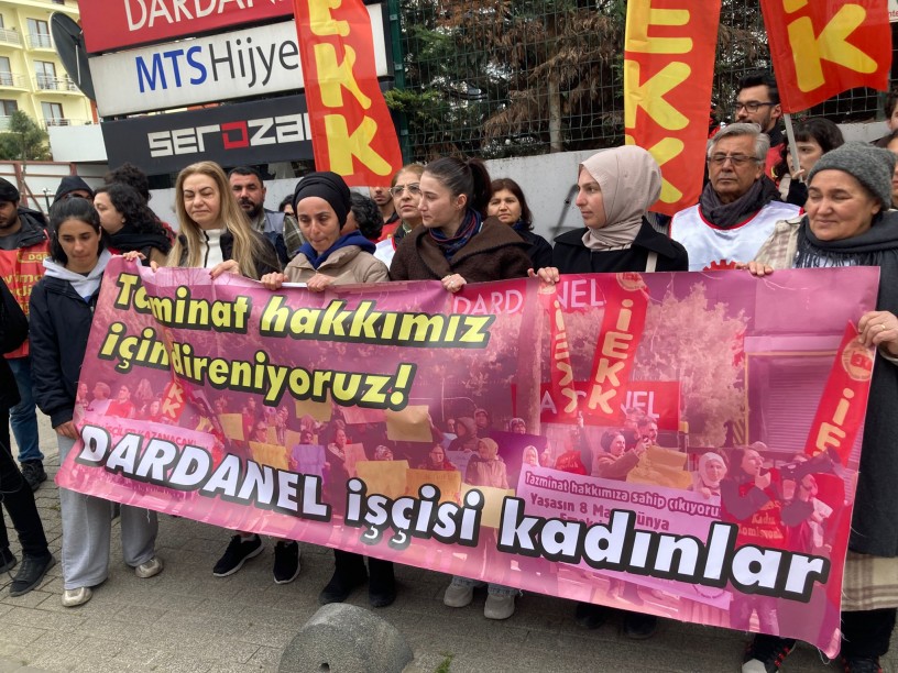 Dardanel işçileri: Sizin küçülme dediğinize biz işçi kıyımı diyoruz