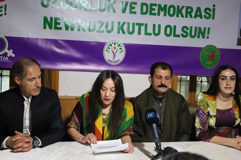 Van’da Newroz deklarasyonu açıklandı