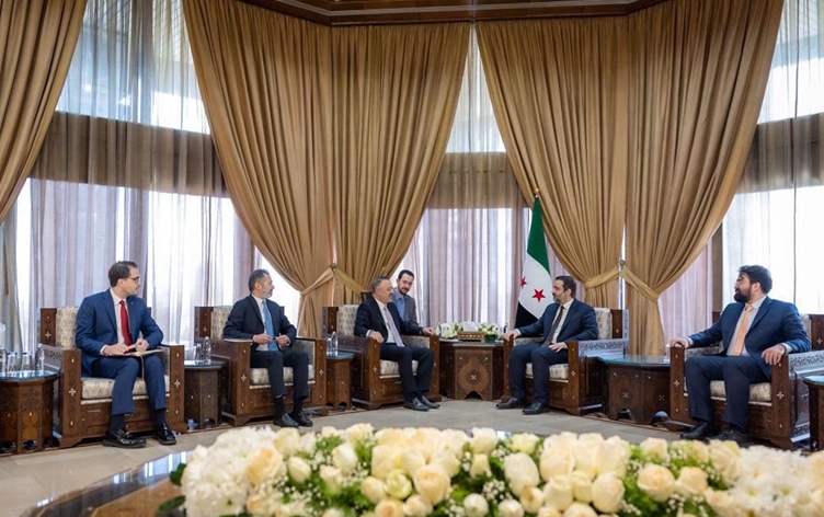 Şeybani, Şam Büyükelçisi Nuh Yılmaz’la görüştü