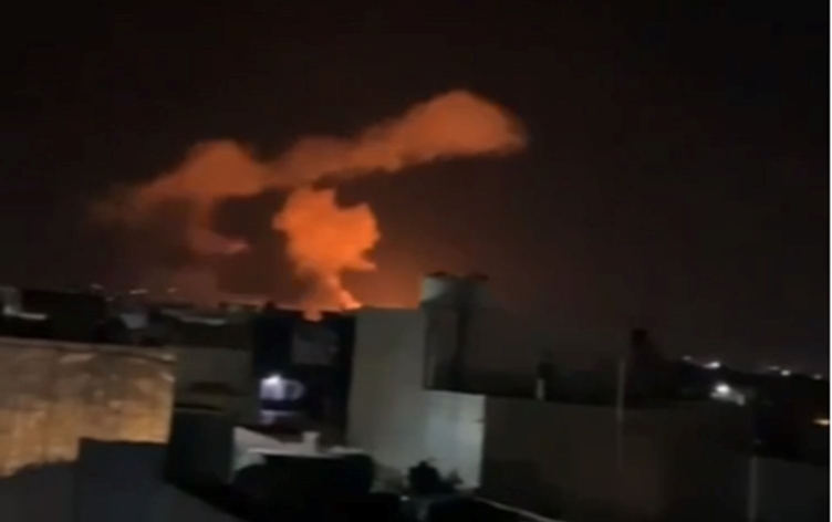 Süleymaniye füze ve dronlarla hedef alındı