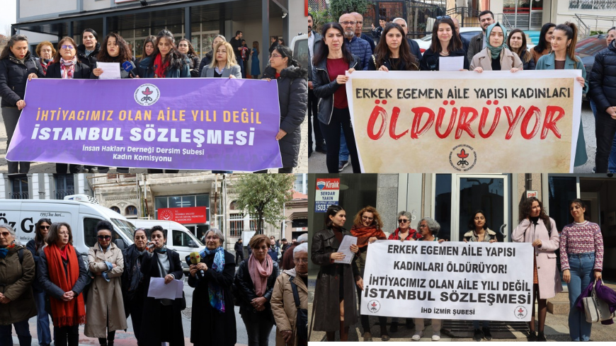 Birçok kentte ortak 8 Mart açıklaması: İhtiyacımız olan İstanbul Sözleşmesi