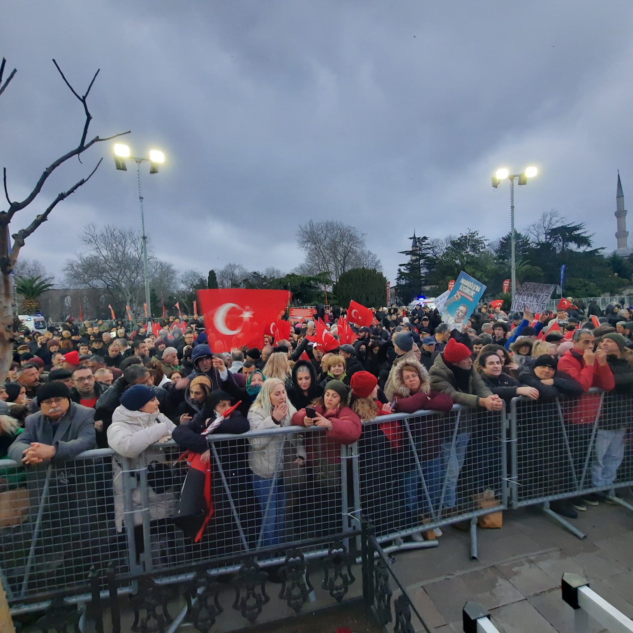 CHP’nin Saraçhane mitingi | 19 mart operasyonlarının yıl dönümü