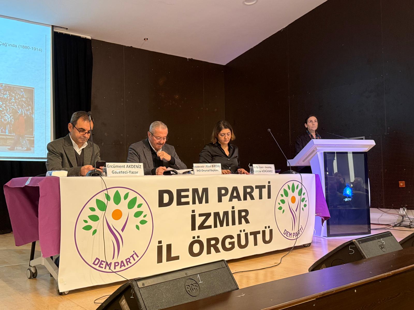 DEM Parti’den savaş ve göç paneli