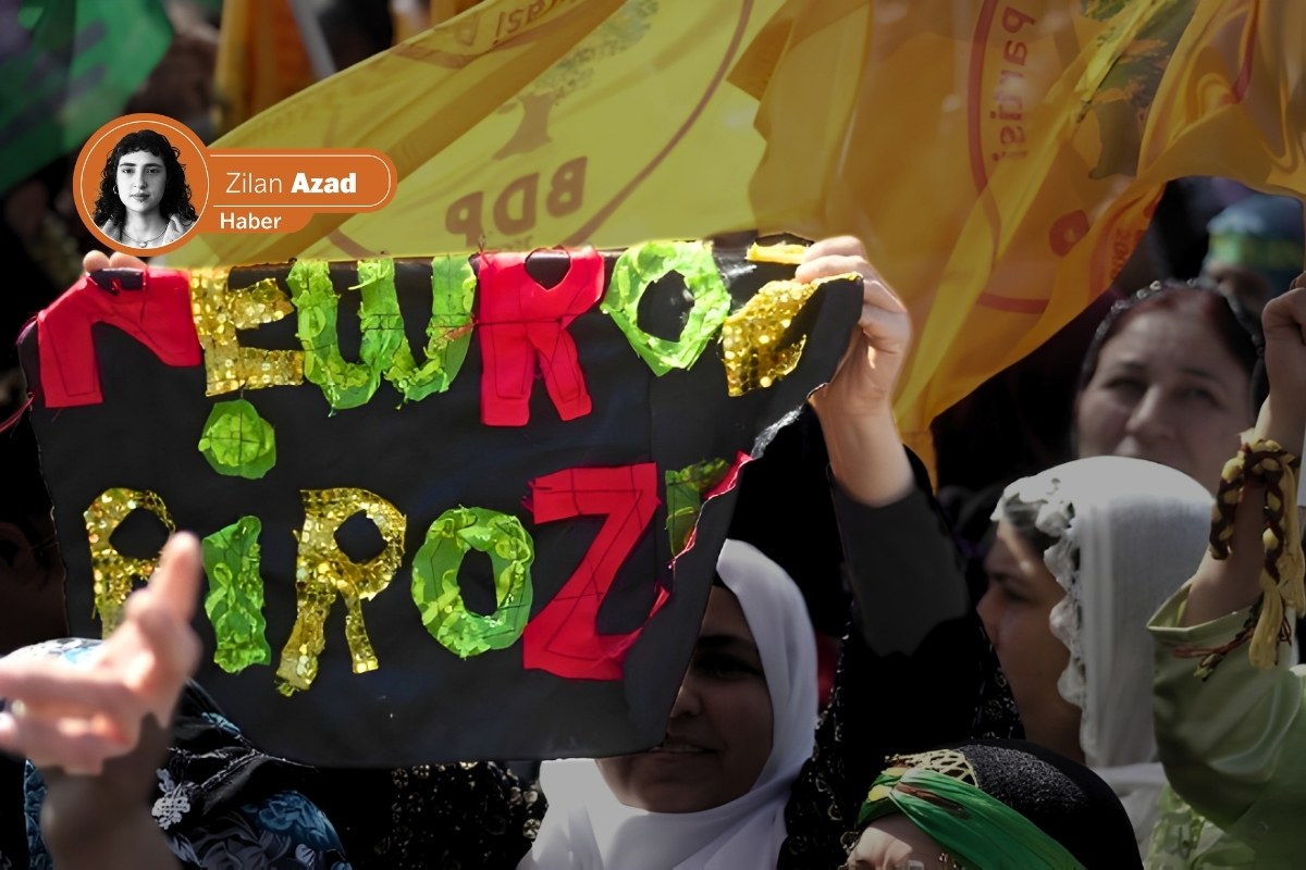 İzmir Newrozu’nda iki kadın ve bir çocuk tutuklandı: Gerekçesi ‘dudak oynatma’