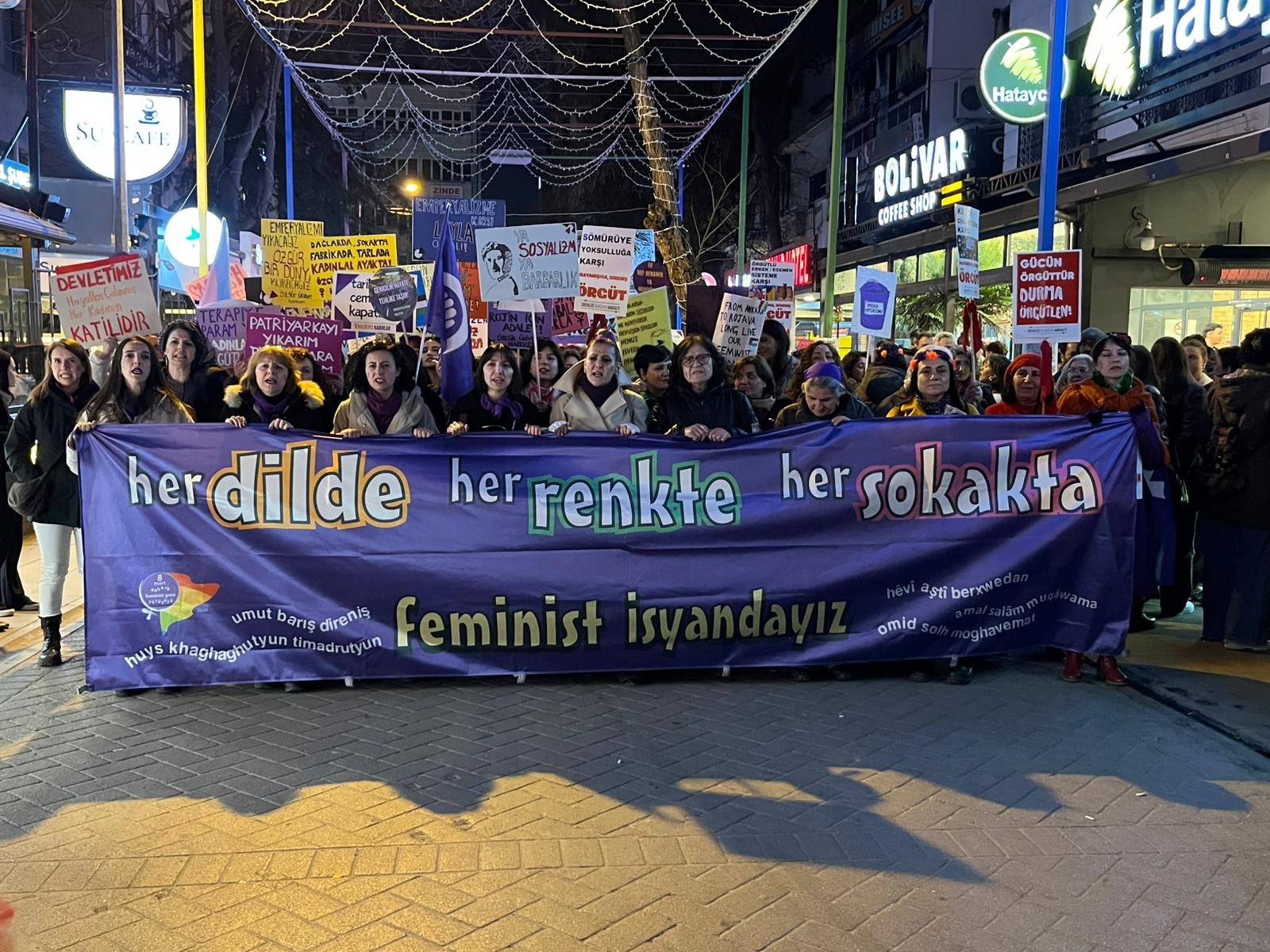 Ankara’da Feminist Gece Yürüyüşü: Geceleri de sokakları da meydanları da terk etmiyoruz