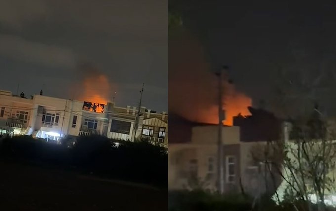 Erbil ve Koye’de sivil kamplar ve yerleşim yerleri vuruldu: 4 sivil yaralandı