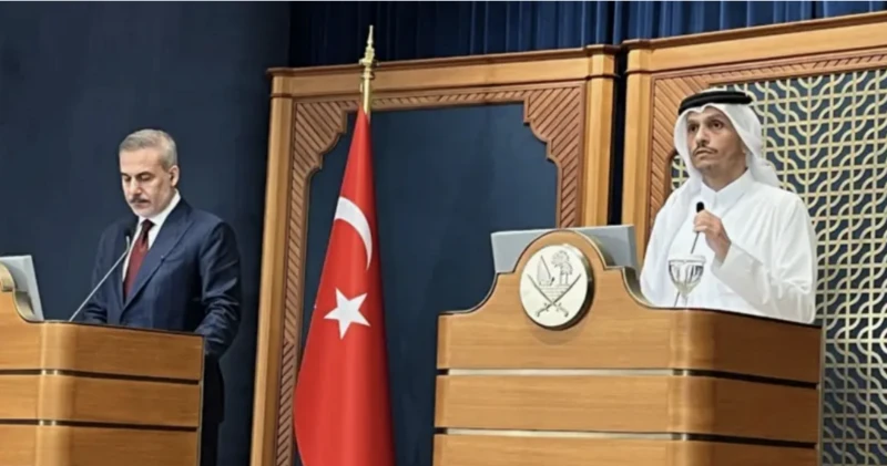 Hakan Fidan Katar’da: Sivillerin hayatını hiçe sayan saldırıları kınıyoruz