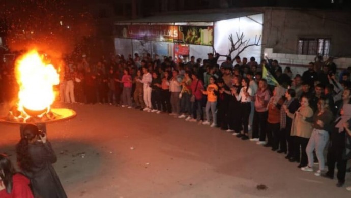 Halep’te Newroz ateşi: Şeyh Maksud ve Eşrefiye’de kutlama