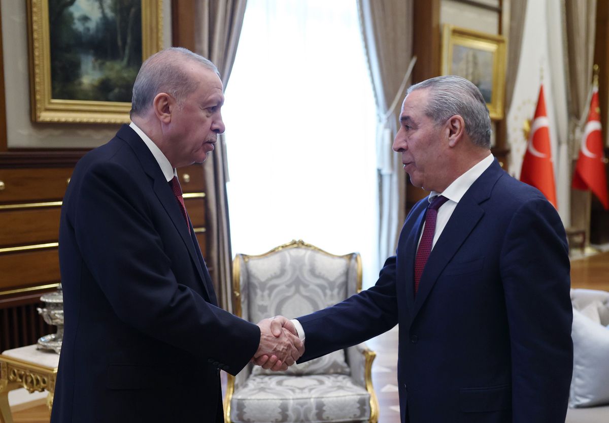 Cumhurbaşkanı Erdoğan, Filistin Devlet Başkan Yardımcısı Hüseyin eş-Şeyh ile görüştü