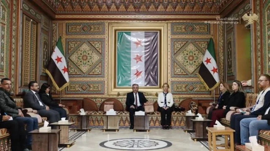 Haseke Valiliği, UNICEF ile su krizini görüştü