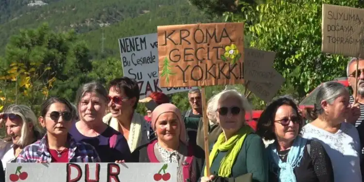 Fethiye’de krom madenine yargı onayı