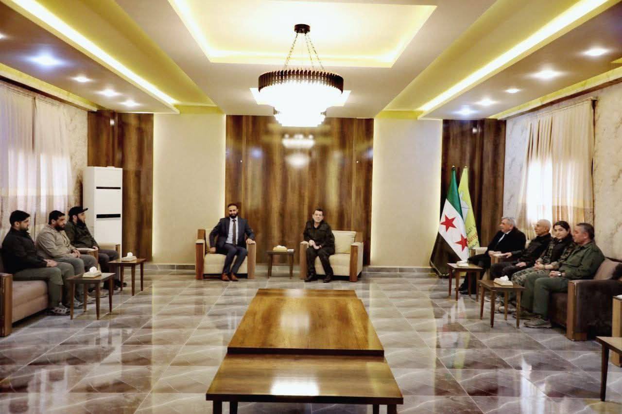 Mazlum Abdi, Şam heyetiyle görüştü: Entegrasyon için uygulanabilir mekanizmalar ele alındı