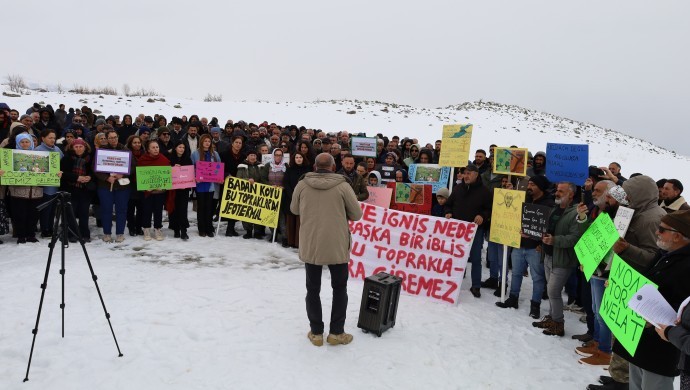 Varto’da JES projesine tepki: ‘Doğayı hiçe sayan hiçbir projeye rızamız yok’