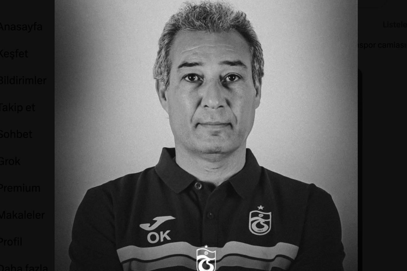 Trabzonspor Yardımcı Antrenörü Orhan Kaynak hayatını kaybetti