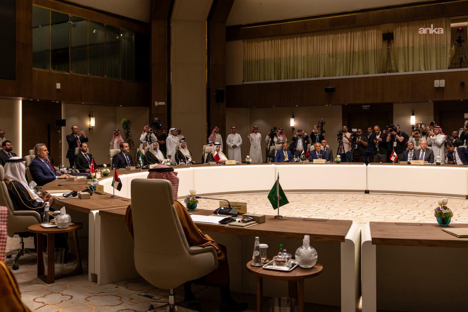 Hakan Fidan, Riyad’da bölgedeki gelişmelere ilişkin toplantıya katıldı