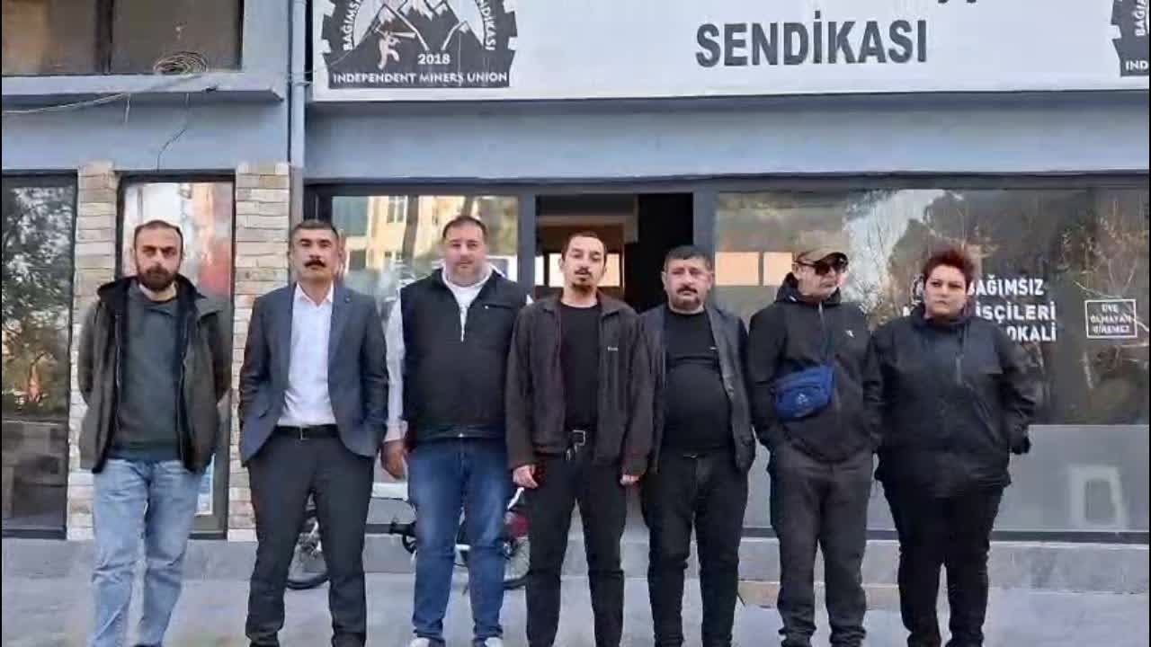 Bağımsız Maden-İş’ten Başaran Aksu’nun tutuklanmasına tepki