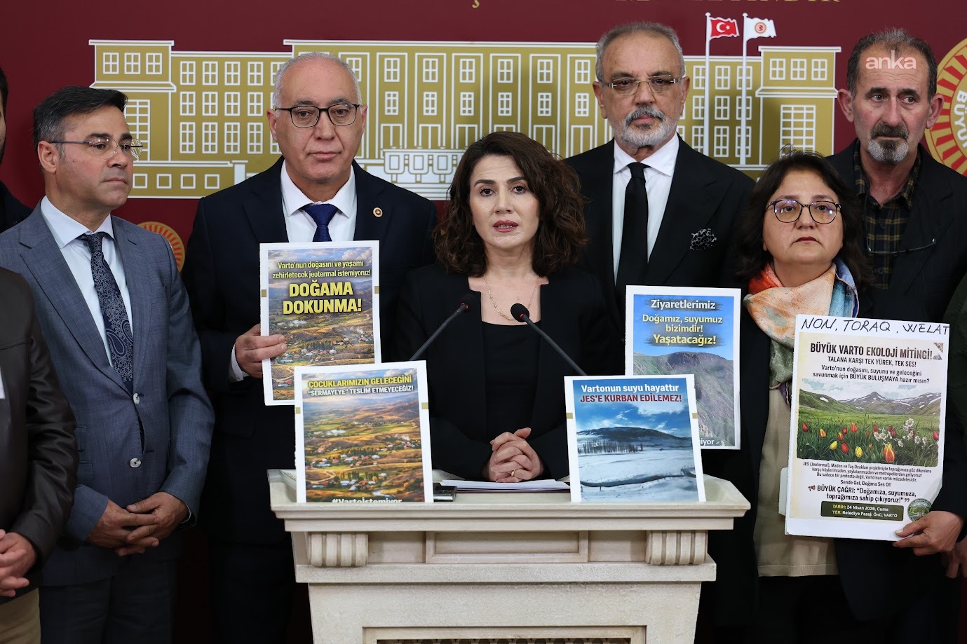 DEM Parti: Varto’daki JES projesi bir ilçenin yok edilmesi demek