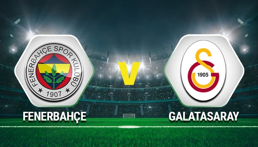 Galatasaray-Fenerbahçe derbisi başladı