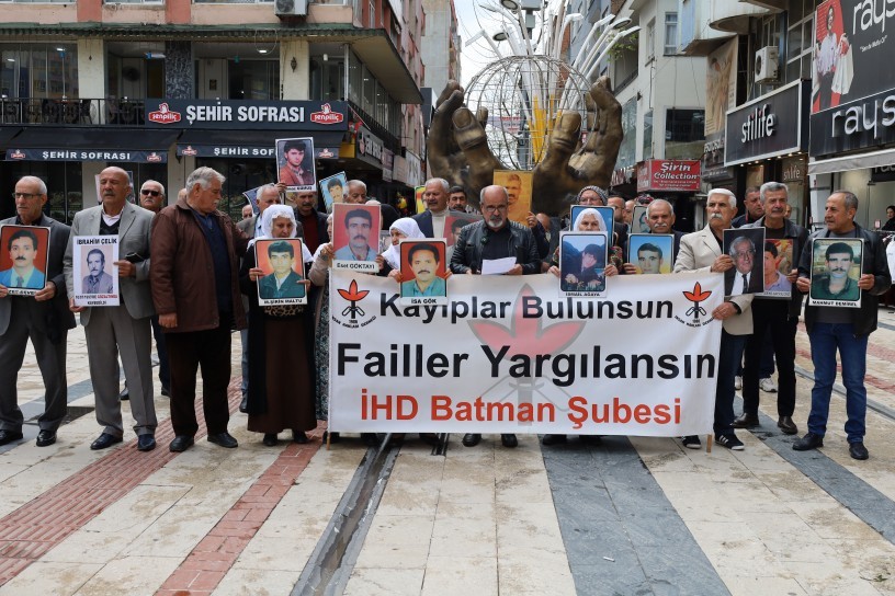 Kayıp yakınlarından 5 kentte adalet talebi