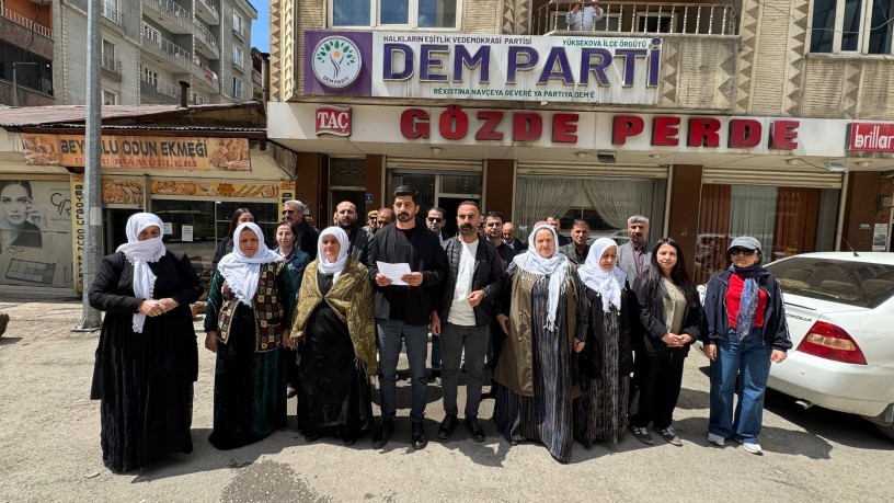 Mehmet Sıddık Akış’a verilen hapis cezası Hakkari’nin birçok ilçesinde protesto edildi