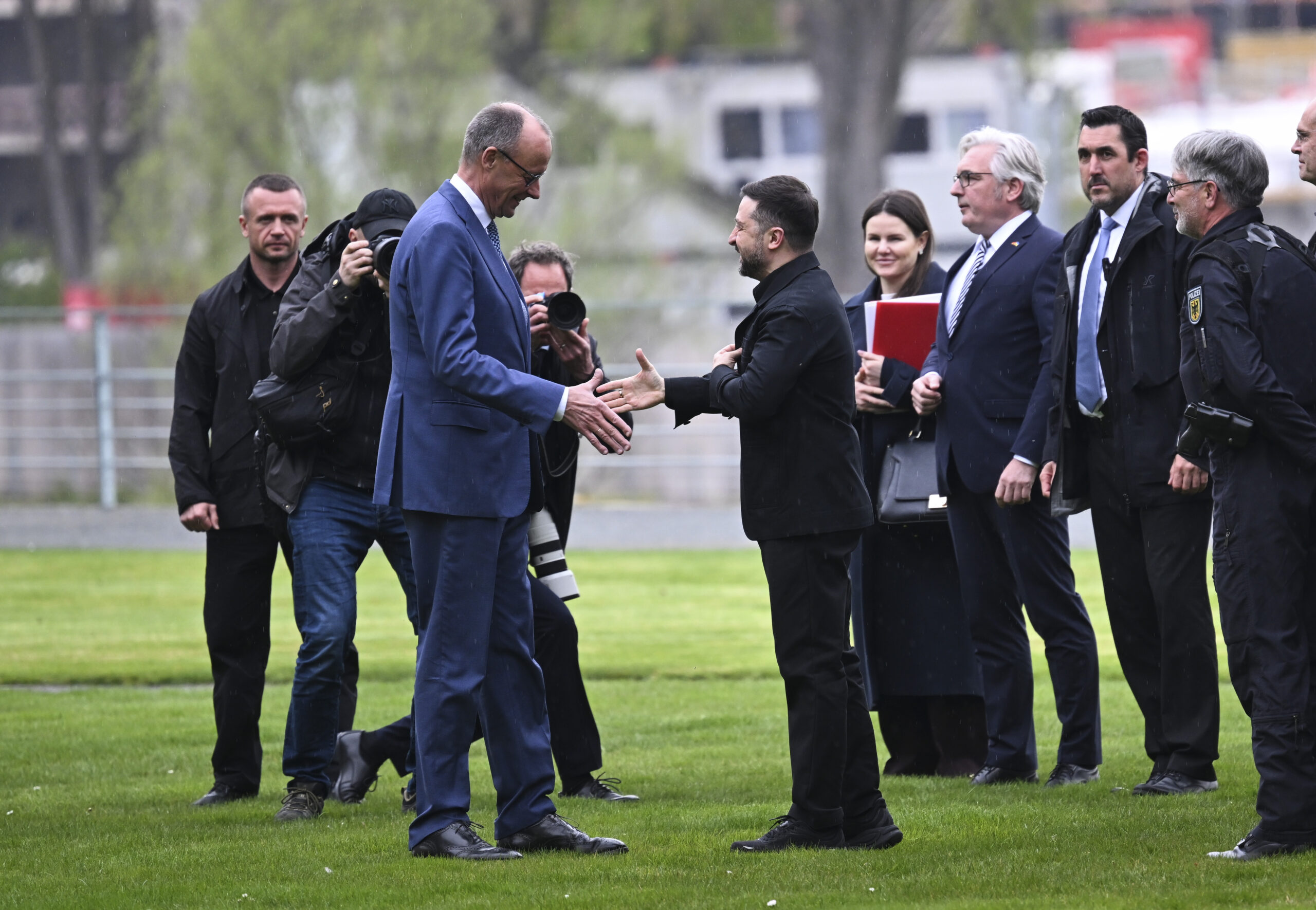 Ukrayna Devlet Başkanı Zelenski, Almanya’da