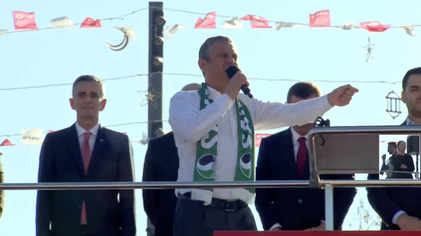 CHP’nin Sakarya mitingi | Özgür Özel: Bu iktidar miadı dolmuş, yorulmuştur