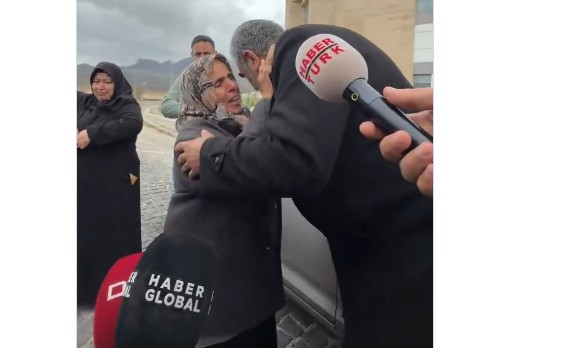 Rojin Kabaiş’in babası, Gülistan Doku’nun ailesine destek için Dersim’de