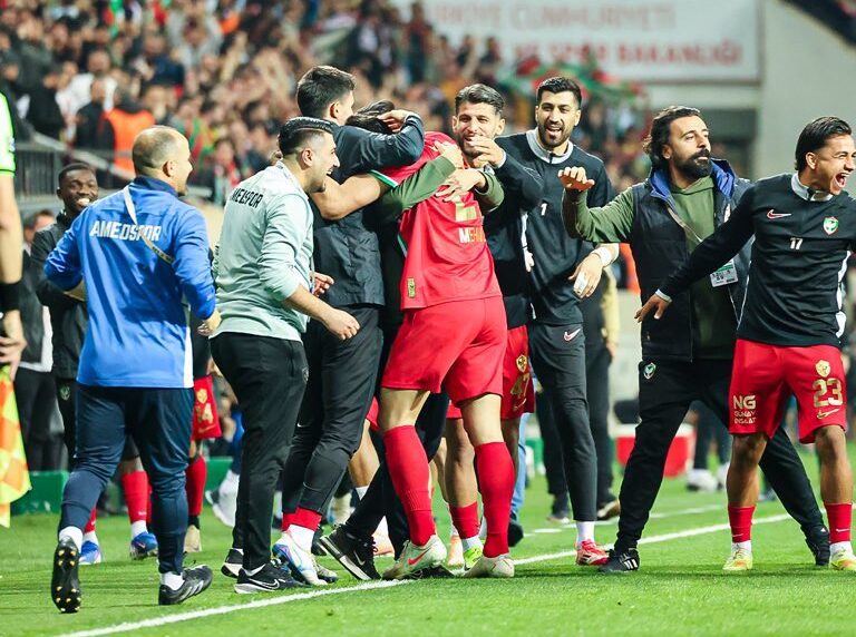 Amedspor’dan gol şov: Boluspor’u 6-1 mağlup etti