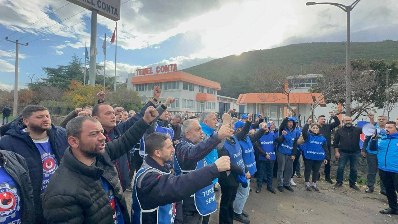 Temel Conta işçilerine ev baskını: Grevdeki işçiler gözaltına alındı