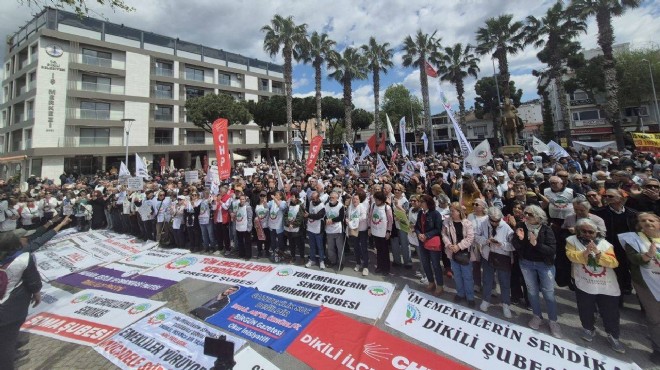 ‘Sefalet düzenine karşı’ meydandaydılar: Emekliler taleplerini sıraladı