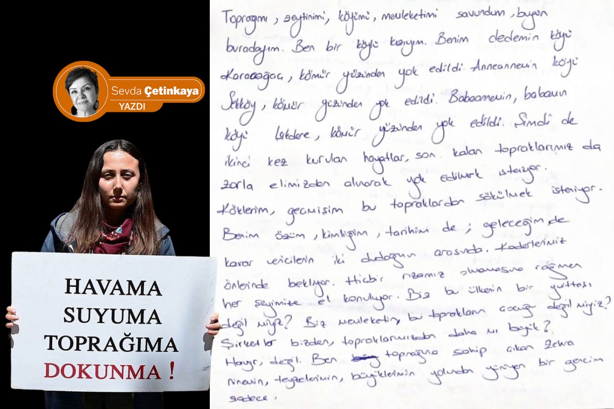 Esra’nın Şakran’dan mektubu geldi