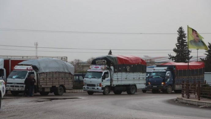 İkinci kafile Afrin’e doğru yola çıktı