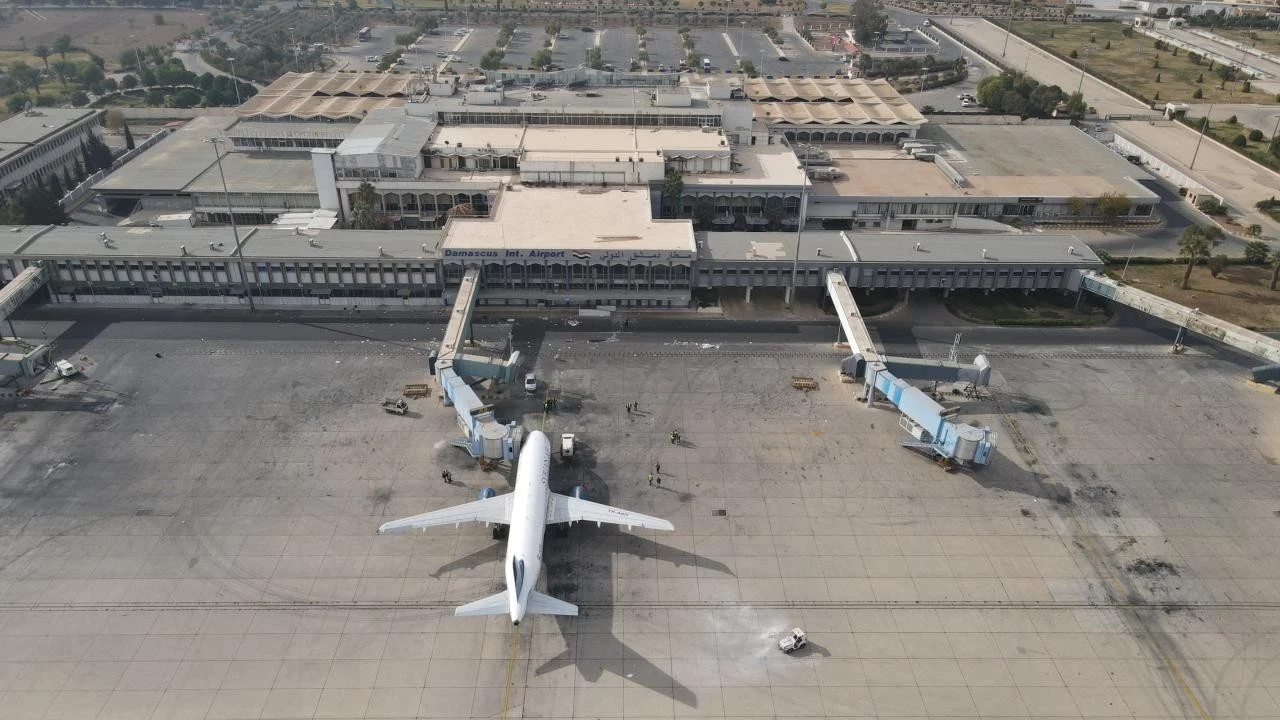 Şam Uluslararası Havalimanı’nda uçuşlar yeniden başladı