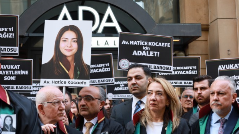 İstanbul Barosu’ndan öldürülen Avukat Hatice Kocaefe protestoları