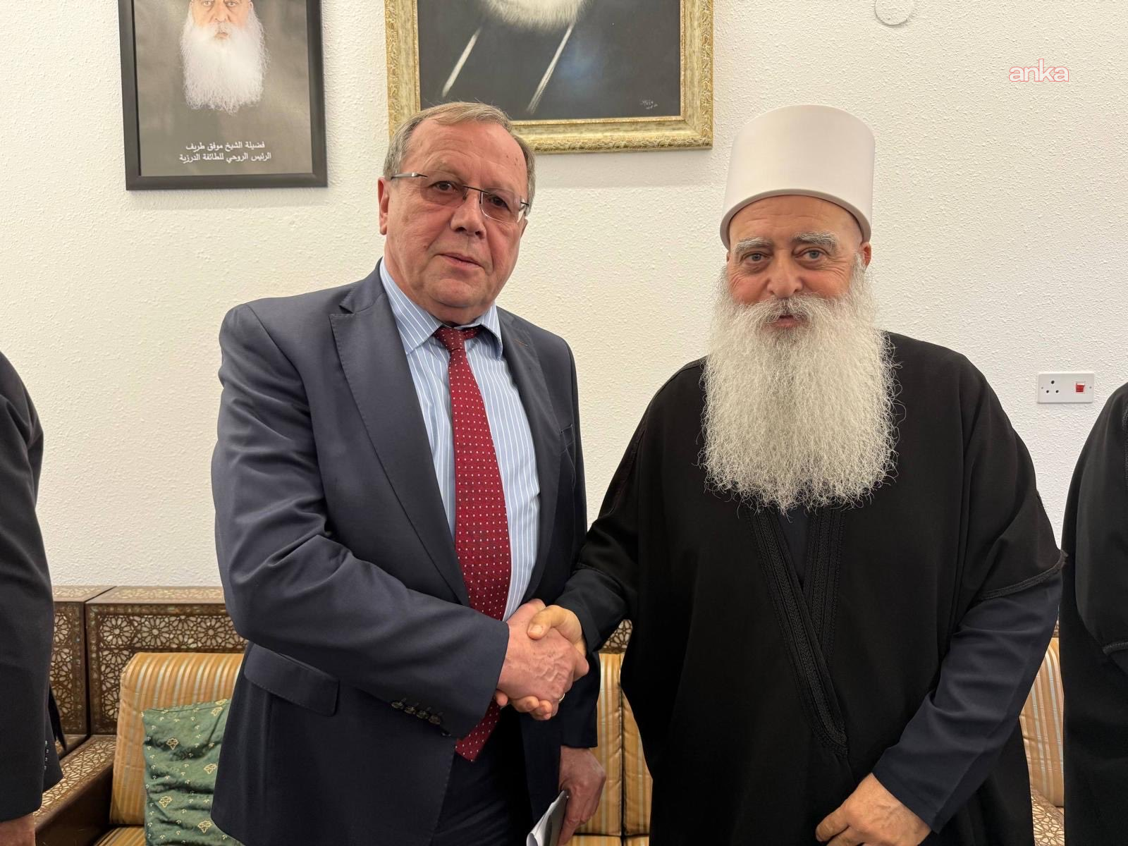 Rusya’nın İsrail Büyükelçisi Viktorov’dan İsrail Dürzi topluluğuna ziyaret