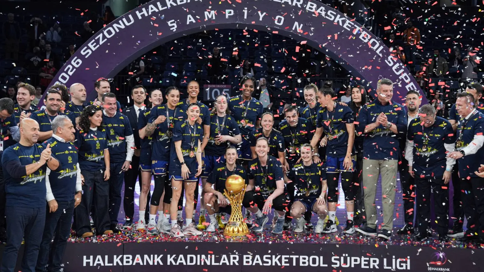 Galatasaray’ın evinde: Namağlup Fenerbahçe Opet, kadınlar basketbol liginde şampiyon
