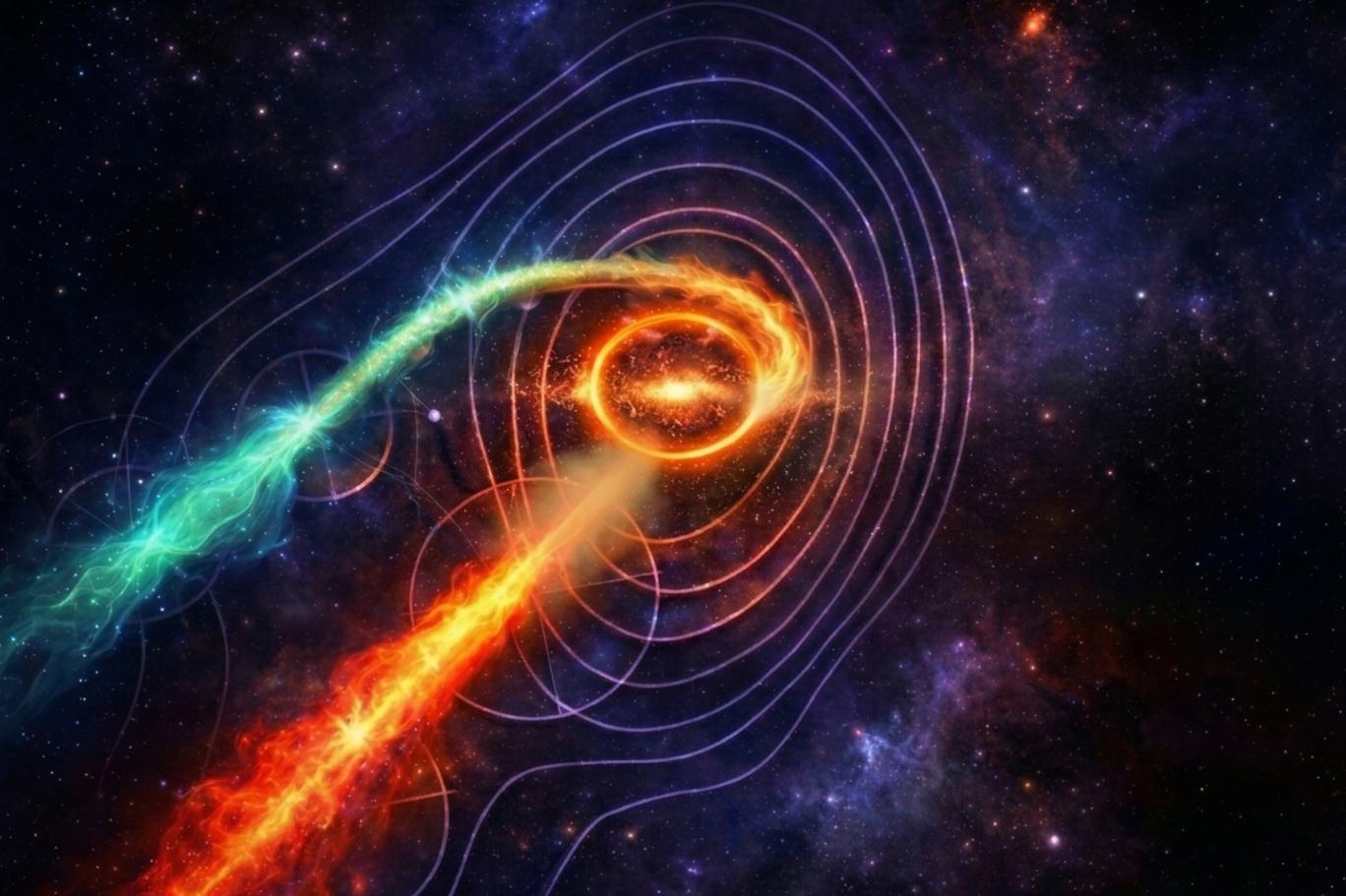 500 milyon ışık yılı ötede iki dev kara deliğin dansı