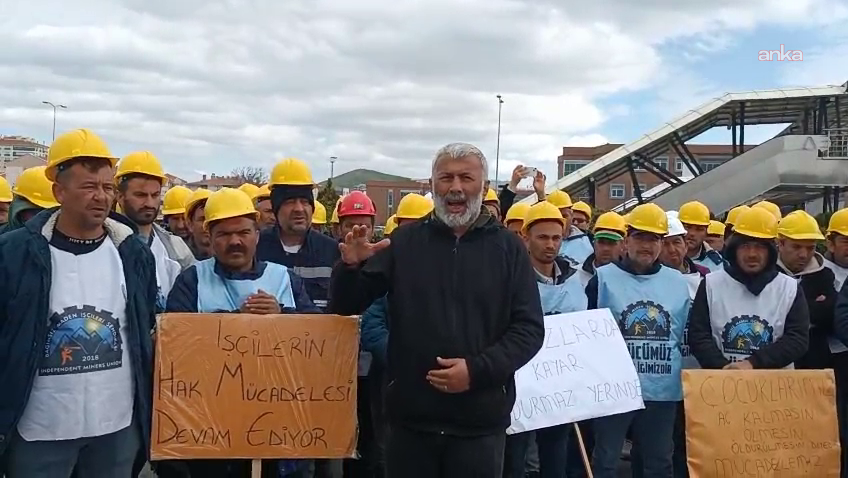 Doruk Madencilik işçileri Ankara’ya yürüyor: Hak arayışı 8. gününde