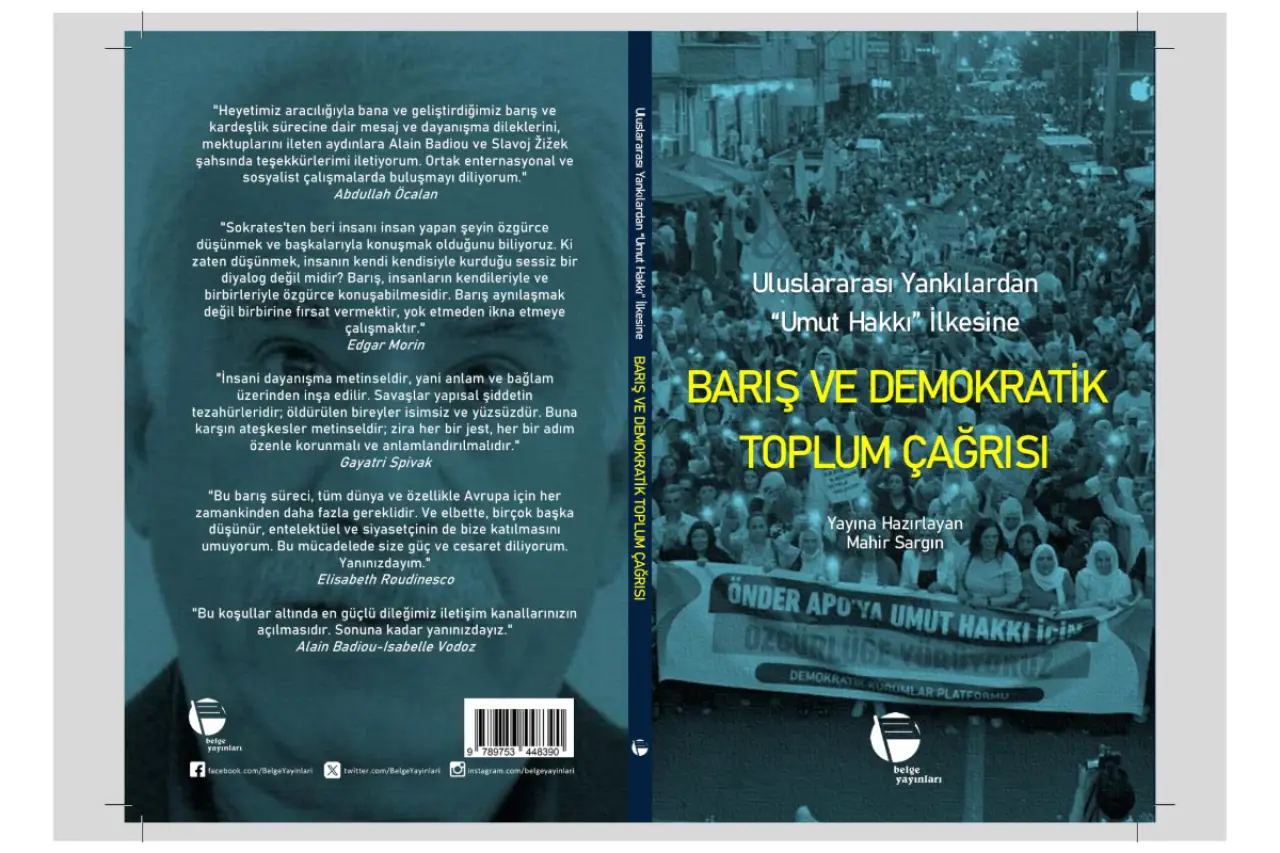 Abdullah Öcalan’ın ‘Barış Demokratik Toplum Çağrısı’ ile ‘Umut Hakkı’ kitaplaştı