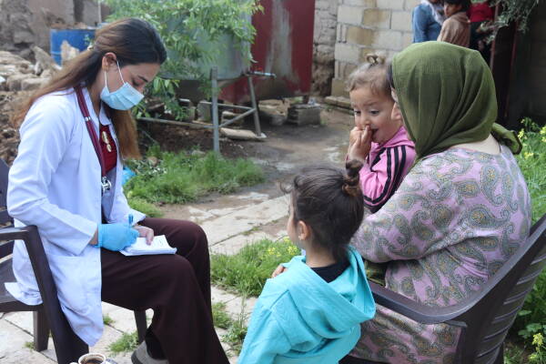 Ulaşılamayan köylere sağlık köprüsü: Rojava’da Gezici Klinikler