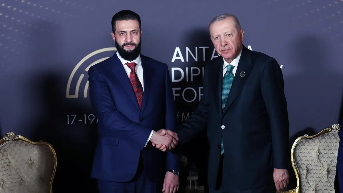 Antalya Diplomasi Forumu: Erdoğan, Şara ile bir araya geldi